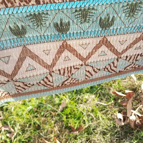 Leopard print maxi dress. Size small. Good Clothes. - Picture 9 of 9